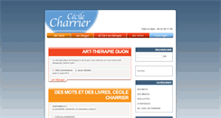 Desktop Screenshot of cecilecharrier.com